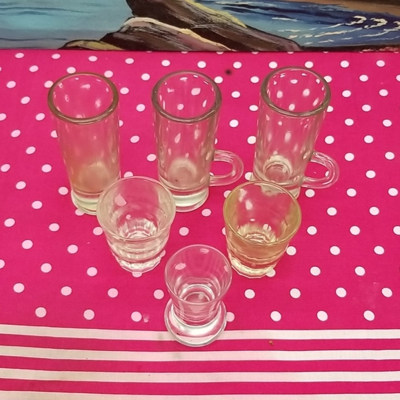 Lot of 6 shot glasses - Picture 4 of 4